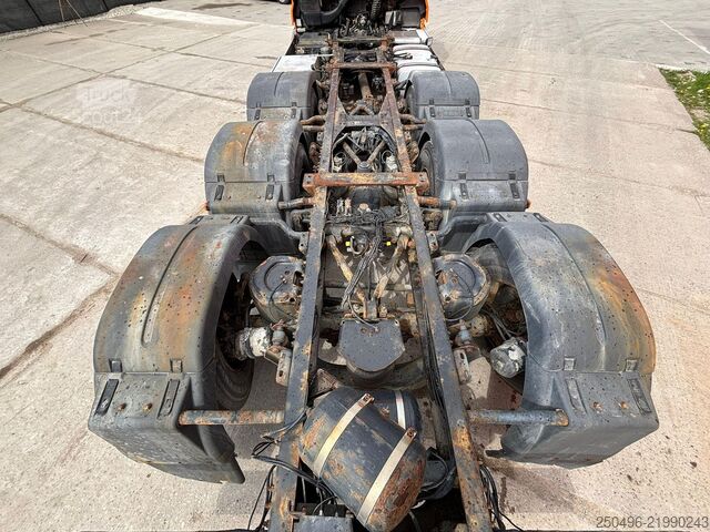 Šasijas kabīne MAN TGS 35.560 8x4*4 PTO / 9 TON FRONT AXLE / INTARDER
