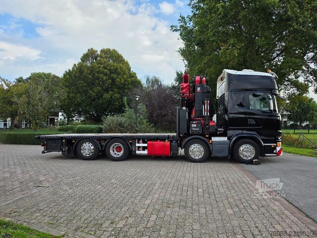  Scania R490 8x2 EURO6!! HIAB 85TM! AFSTANDSBEDIENING!!...