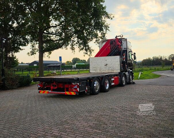 Scania R490 8x2 EURO6!! HIAB 85TM! AFSTANDSBEDIENING!!...