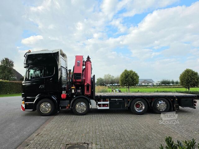  Scania R490 8x2 EURO6!! HIAB 85TM! AFSTANDSBEDIENING!!...