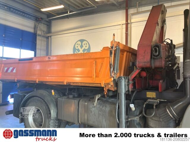 Basculantă Mercedes-Benz Actros 1832 LAK 4x4, Winterdienstaustattung, Kran