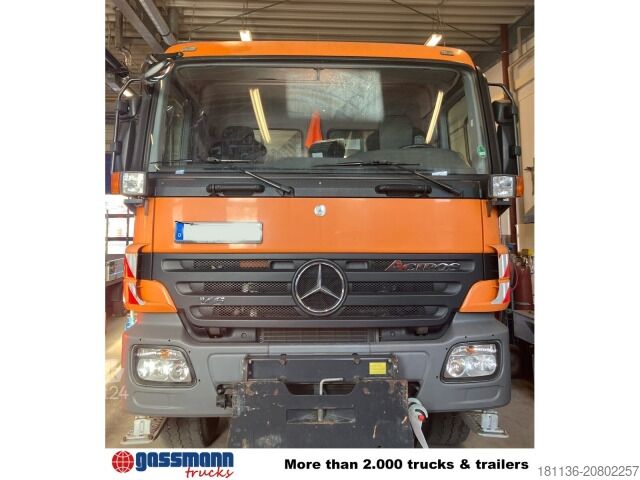 Basculantă Mercedes-Benz Actros 1832 LAK 4x4, Winterdienstaustattung, Kran