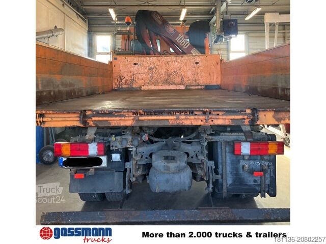 Basculantă Mercedes-Benz Actros 1832 LAK 4x4, Winterdienstaustattung, Kran