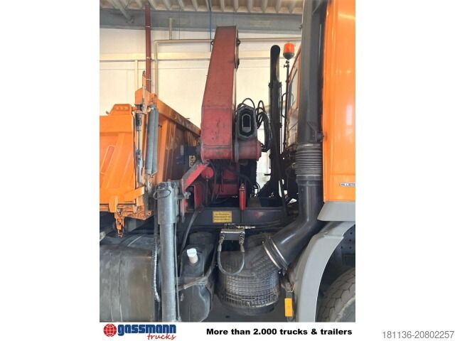 Basculantă Mercedes-Benz Actros 1832 LAK 4x4, Winterdienstaustattung, Kran