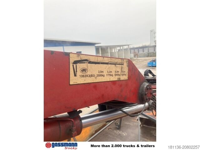 Basculantă Mercedes-Benz Actros 1832 LAK 4x4, Winterdienstaustattung, Kran