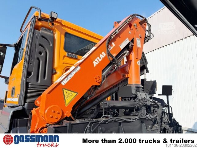 Tippbil MAN TGS 18.320 4x4 BL, Winterdienstausstattung, Kran