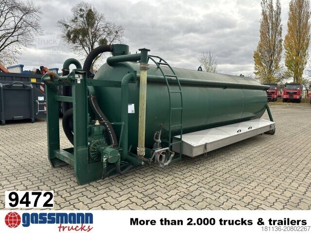 Hákový kontajner Gülletank mit Punpe 14m³