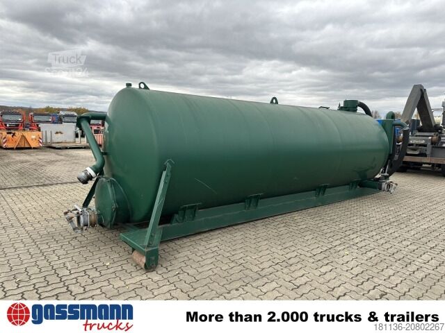 Hákový kontajner Gülletank mit Punpe 14m³