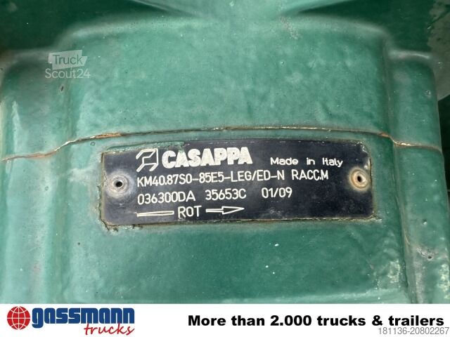 Hákový kontajner Gülletank mit Punpe 14m³