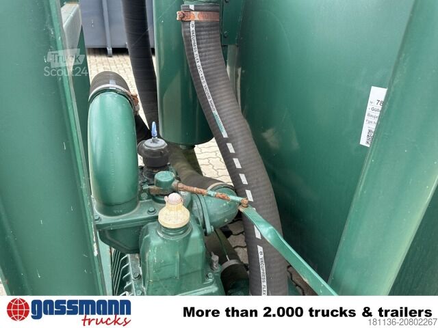 Hákový kontajner Gülletank mit Punpe 14m³