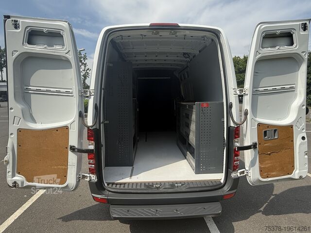 Bestelwagen hoog + lang Mercedes-Benz Sprinter 313CDI Kasten L2H2 Einbau+1.Han