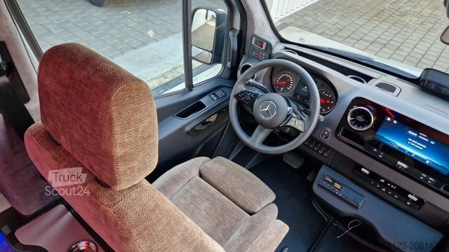 Minibus MERCEDES-BENZ 519 und 517 Glasdach XXL 20 Sitze Stock