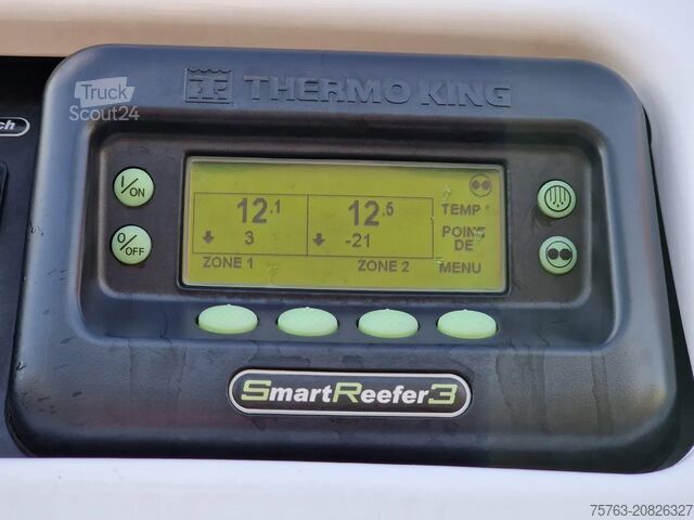 Hűtött/fagyasztott szállítás Chereau Thermoking SLX Spectrum Bi Temp Frigo - Pallet ...