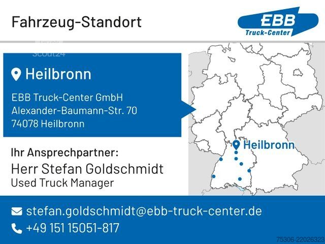 Tractora standard DAF FT XF 530 SC PXP, 4x4, Kipphydraulik