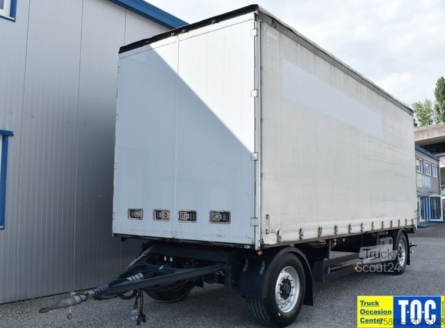 Відкритий причіп з тентом SCHWARZMÜLLER PA 2/E Edscha curtain Durchlade BPW