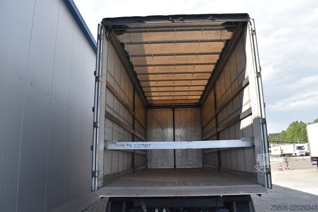 Відкритий причіп з тентом SCHWARZMÜLLER PA 2/E Edscha curtain Durchlade BPW