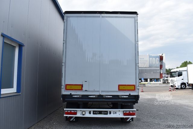 Відкритий причіп з тентом SCHWARZMÜLLER PA 2/E Edscha curtain Durchlade BPW