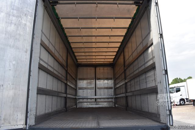 Відкритий причіп з тентом SCHWARZMÜLLER PA 2/E Edscha curtain Durchlade BPW
