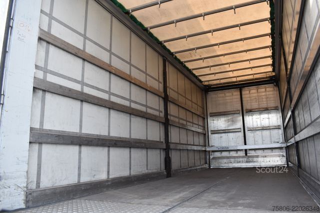 Відкритий причіп з тентом SCHWARZMÜLLER PA 2/E Edscha curtain Durchlade BPW