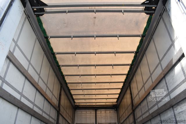Відкритий причіп з тентом SCHWARZMÜLLER PA 2/E Edscha curtain Durchlade BPW