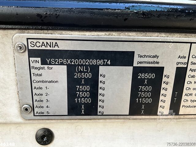 Автомобил за събиране на отпадъци Scania P 280 Zoeller 21m³ Just 127.353 km!