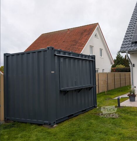 Kontener mieszkalny 10FT Barcontainer Imbisscontainer Eventcontainer KONTENER RAL9005