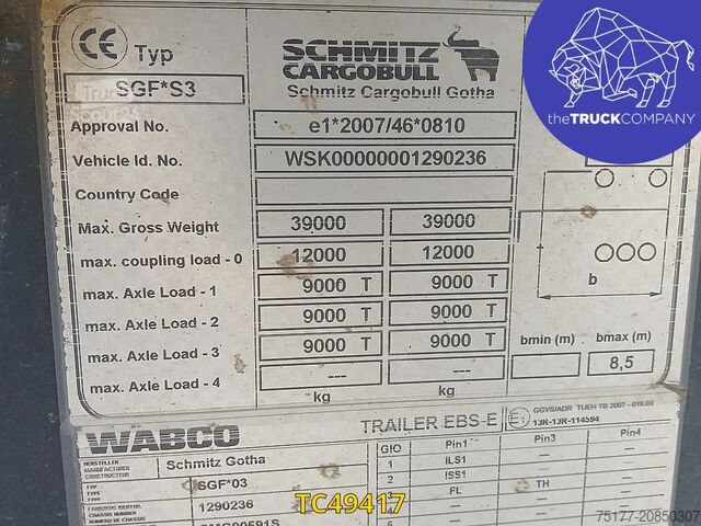 Tipper Schmitz Cargobull 