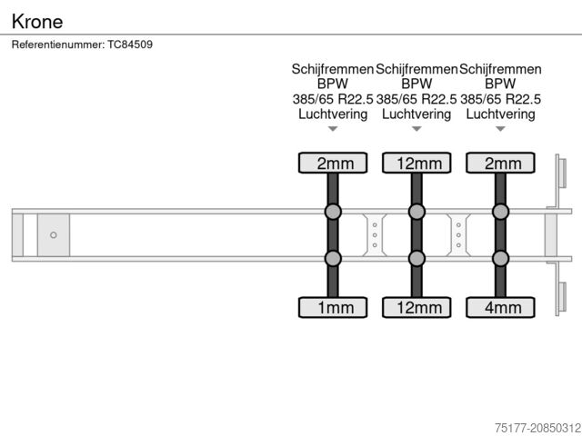Refrigerated/frozen transport Krone