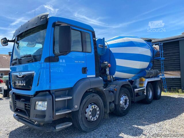 Betonmixer vrachtwagen MAN TGS 32.400 Betonmischer Liebherr HTM 904