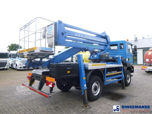 Løfteplattform M.A.N. TGM 13.240 4X4 RHD manlift / work platform Sequ...