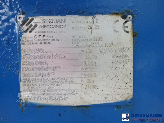 يرفع MAN TGM 13.240 4X4 RHD manlift / work platform Sequ...