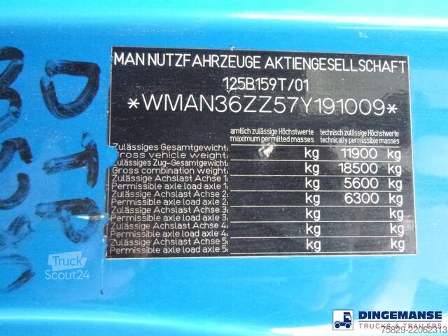 يرفع MAN TGM 13.240 4X4 RHD manlift / work platform Sequ...