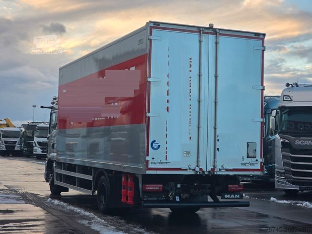 Camión caja MAN TGM 15.320 * TOP * ACC * VOLLLUFT * WENIG KM *