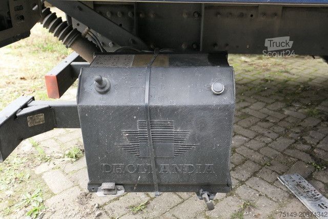 Flatbed truck with tarp MAN 12.220 TGL BL 4x2, LBW, AHK, Klima, 7.200mm lang