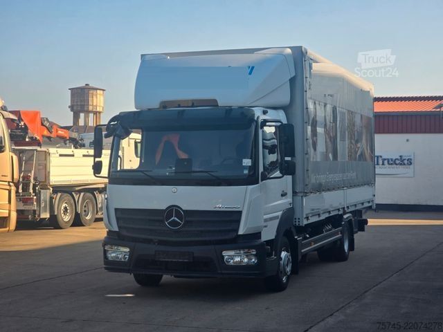 Вантажівка з платформою і тентом MERCEDES-BENZ ATEGO 818 * ACC * 1T LBW *