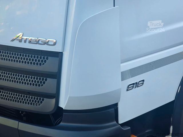 Вантажівка з платформою і тентом MERCEDES-BENZ ATEGO 818 * ACC * 1T LBW *