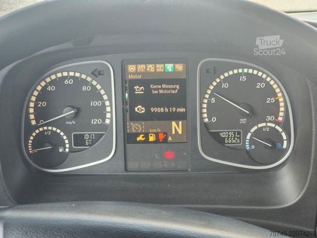 Вантажівка з платформою і тентом MERCEDES-BENZ ATEGO 818 * ACC * 1T LBW *