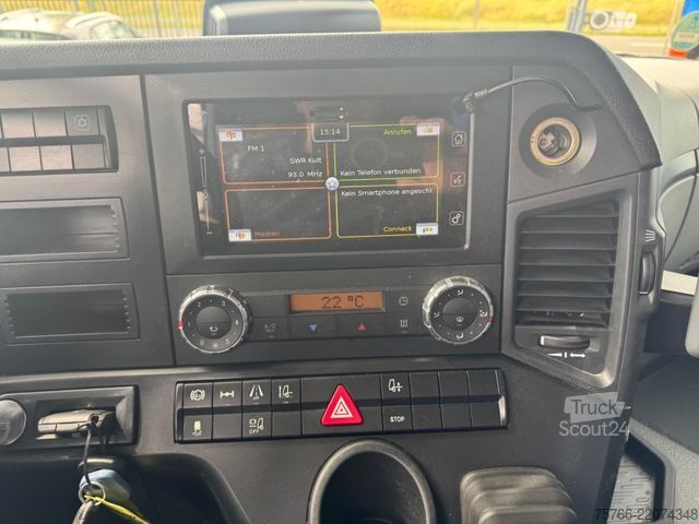 شاحنة ذات هياكل قابلة للتبديل MERCEDES-BENZ ANTOS 1836 L / AHK / STAPLERHATERUNG / RS 5,8 m