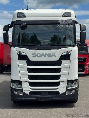 Camion de boissons SCANIA S 500 / RETARDER / LBW / LENKACHSE / LEDER