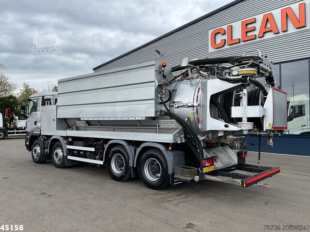 Véhicule aspirant MAN TGS 41.440 8x4 Euro 6 Wicom Combi Just 85.658 km!