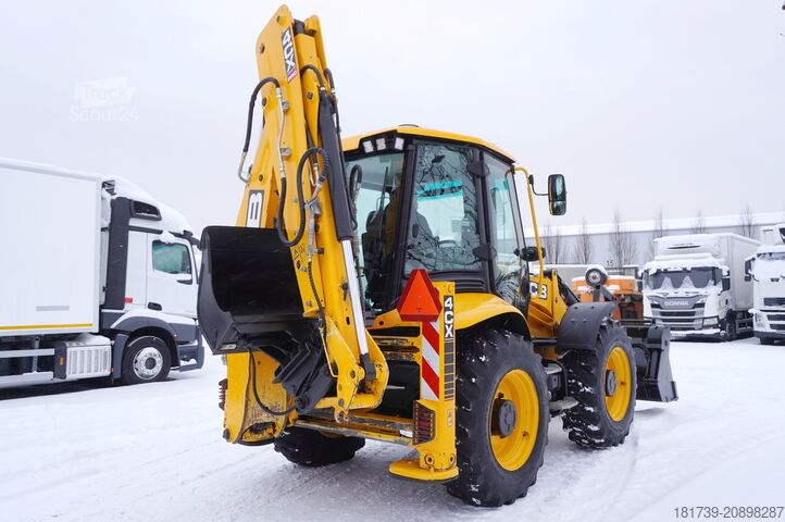 Rétrochargeuse JCB 4CX PRO Backhoe Loader / Joysticks/2023