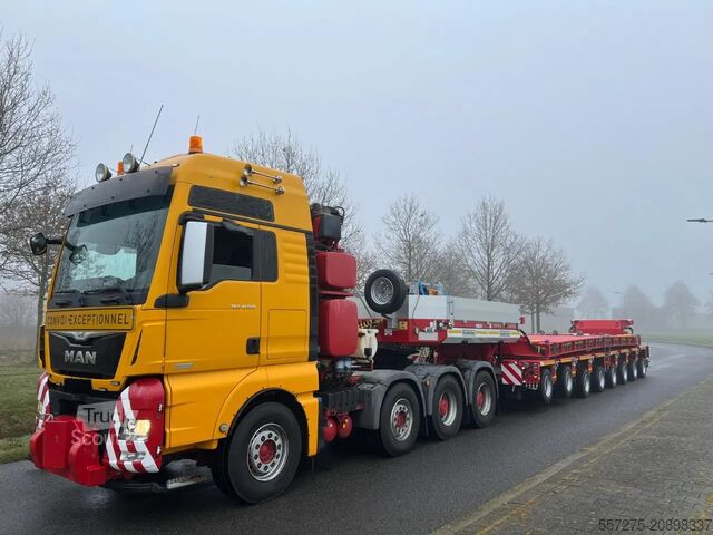 Goldhofer TPH/SL 25 Linie osiowe z akcesoriami Goldhofer TPH/SL 25 Axle lines with accessories