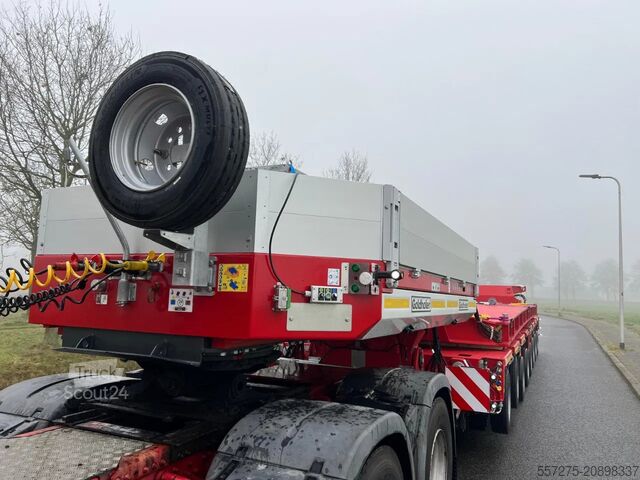 Goldhofer TPH/SL 25 Linie osiowe z akcesoriami Goldhofer TPH/SL 25 Axle lines with accessories