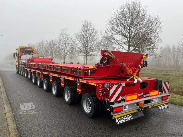 Goldhofer TPH/SL 25 Linie osiowe z akcesoriami Goldhofer TPH/SL 25 Axle lines with accessories