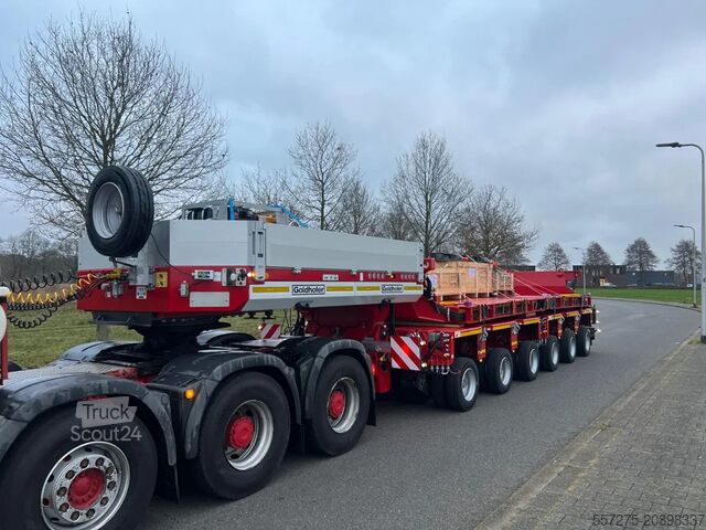 Goldhofer TPH/SL 25 Linie osiowe z akcesoriami Goldhofer TPH/SL 25 Axle lines with accessories