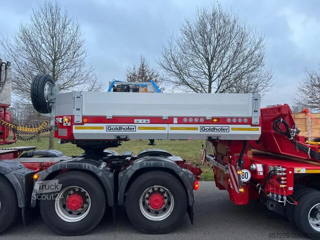 Goldhofer TPH/SL 25 Linie osiowe z akcesoriami Goldhofer TPH/SL 25 Axle lines with accessories