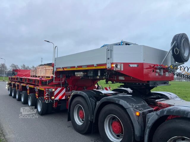 Goldhofer TPH/SL 25 Linie osiowe z akcesoriami Goldhofer TPH/SL 25 Axle lines with accessories