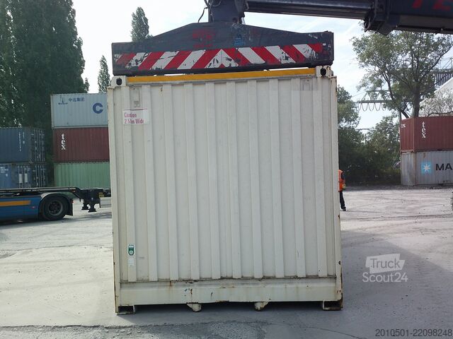  Wechselbrücke Container auf Stelzen BDF 7,45m Rolltor Rolltor SOFORT VERFÜGBAR