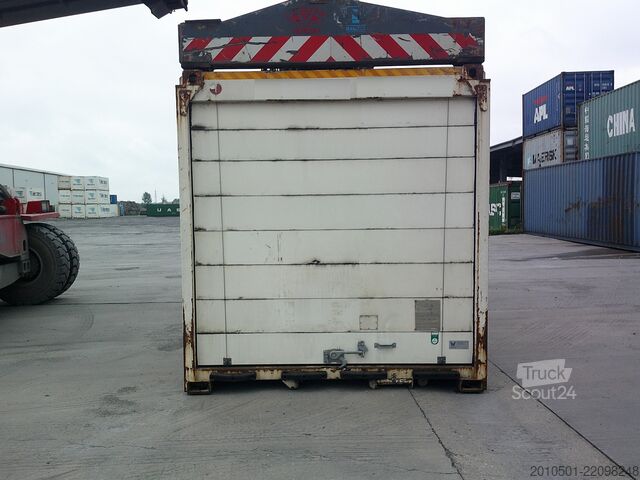  Wechselbrücke Container auf Stelzen BDF 7,45m Rolltor Rolltor SOFORT VERFÜGBAR