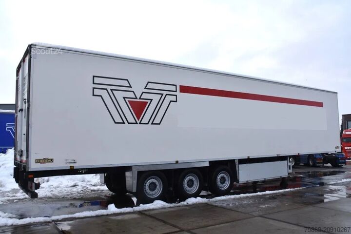 Kølet/frosset transport Chereau + THERMO KING SLXe 300 - SLIDING WALL - SAF AXL...